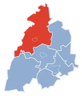 Гонёндз на карте