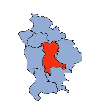 Целестынув на карте