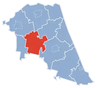 Янув на карте