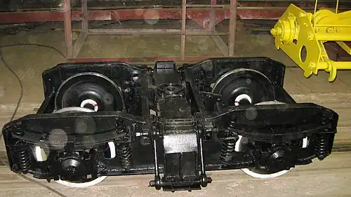 Тележка крана СПА с буксами на роликовых подшипниках