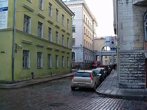 Вид улицы от улицы Лай