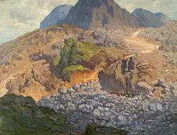 Тандильский пейзаж. Национальный музей изящных искусств (Буэнос-Айрес).