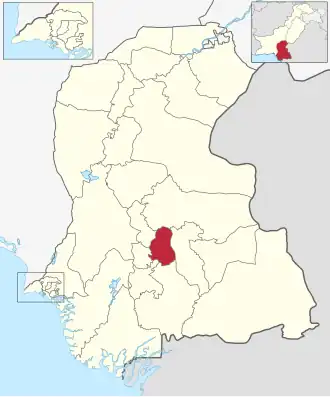 Тандо-Аллахъяр на карте