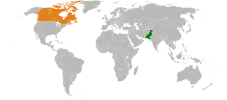 Канада и Пакистан