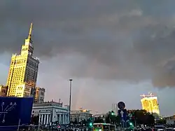 Радуга возле Дворца