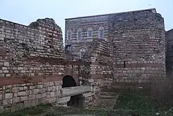 Непрерывная горизонтальная кладка в Малом Влахернском дворце