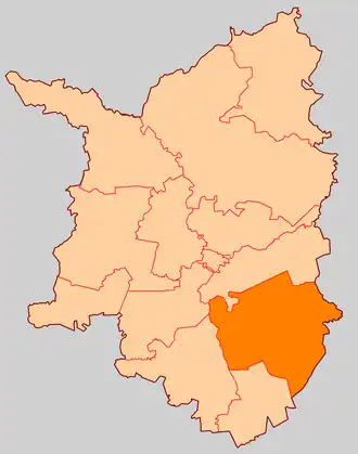 Пальчихинское сельское поселение на карте