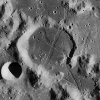 Снимок зонда Lunar Orbiter - IV.