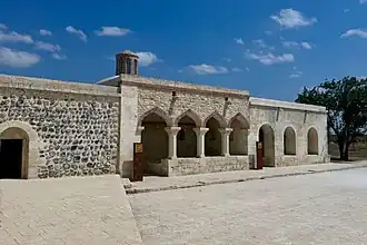 Общий вид во время восстановления, 2023 год