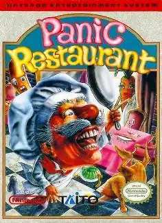 Обложка игры Panic Restaurant на NES
