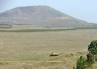 Гора Перес. Голанские высоты