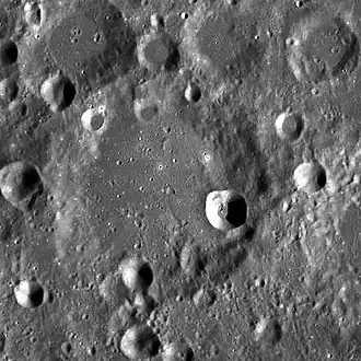 Снимок зонда Lunar Reconnaissance Orbiter.