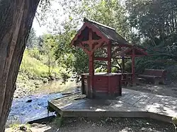 Источник у берега Раменки