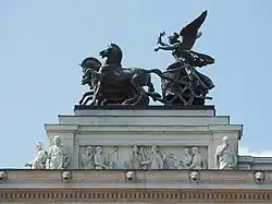 Квадрига здания Парламента, Вена. Архитектор Т. фон Хансен