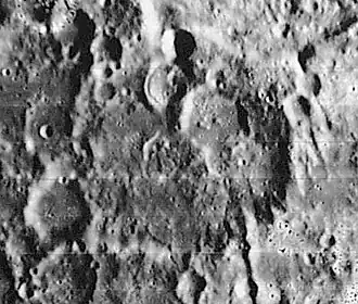 Снимок зонда Lunar Orbiter - IV.