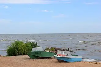 Берег Чудского озера в Калласте