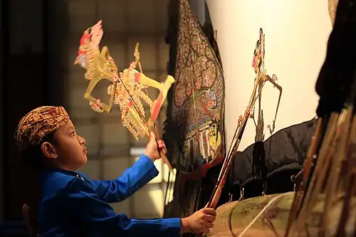 Кукольный театр теней ваянг кулит