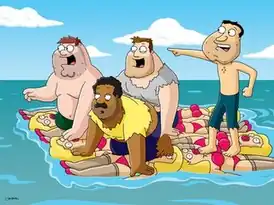 Промокартинка.Питер с друзьями видят остров