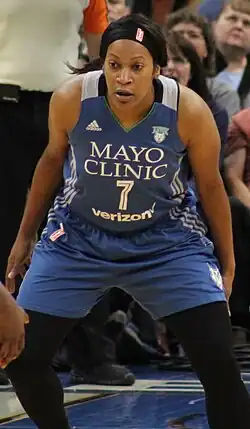 Перкинс в игре за «Линкс» в 2016 году