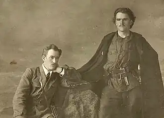 Георгий Прокопьевич Пермяков (справа), 1918 г.