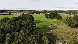 Вид на ипподром и реку Тей