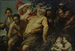 П. Рубенс, Шествие Силена