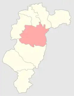 Петроковский уезд на карте