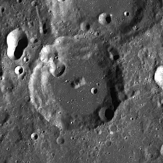 Снимок зонда Lunar Reconnaissance Orbiter.