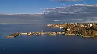 Пассажирский причал(аэрофотосъёмка)