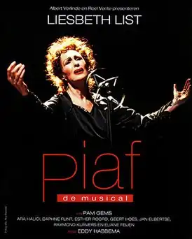 Постер мюзикла с Лизбет Лист