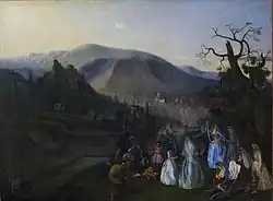 С. Нерсисян, Пикник на Куре, 1860 г.