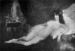 Курильщица опиума.