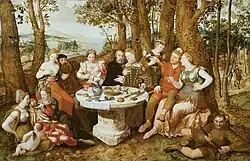 Аллегория истинной любви. Ок. 1547. Дерево, масло. Собрание Уоллеса, Лондон