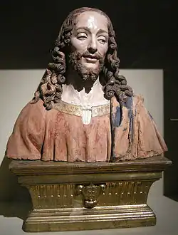 Христос Искупитель (Cristo Redentore). Между 1500 и 1510. Терракота. Сакристия церкви Санта-Тринита, Флоренция