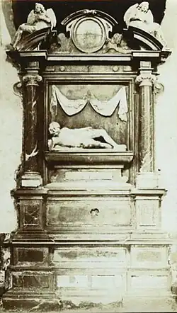 Надгробие в виленском костёле бернардинцев