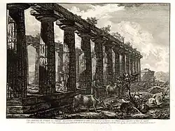 Пестум. 1778. Офорт