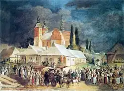 Рынок в Опатуве (1845)
