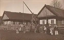 Хата в Плебанцах. Ян Булгак, 1910-е