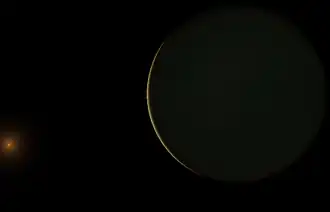 OGLE-2005-BLG-071L b в представлении художника