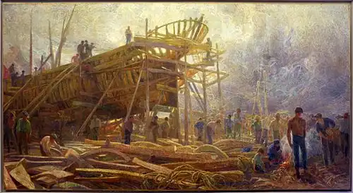 Корабелы, 1909.