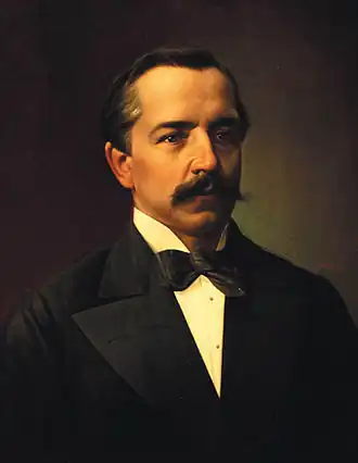 Ф. М. Плюшкин. Портрет работы И. Ф. Жданко. 1879. Псковский ГМЗ