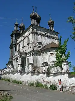 Церковь до реставрации, 2009 г.