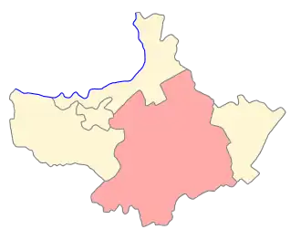 Саранское сельское поселение на карте