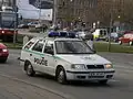 Полицейская Škoda Felicia в Чехии