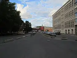 Вид от Военной улицы