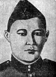 Красноармеец Ф. К. Попов