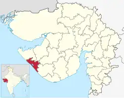 Порбандар на карте