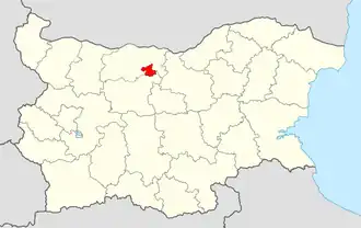 Община Пордим на карте