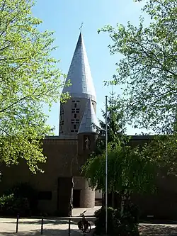 Церковь Сердца Иисуса (Herz-Jesu), Бергиш-Гладбах, 1959-60