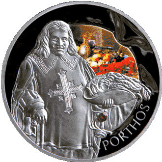 Памятная монета «Портос» (Беларусь, 2009)